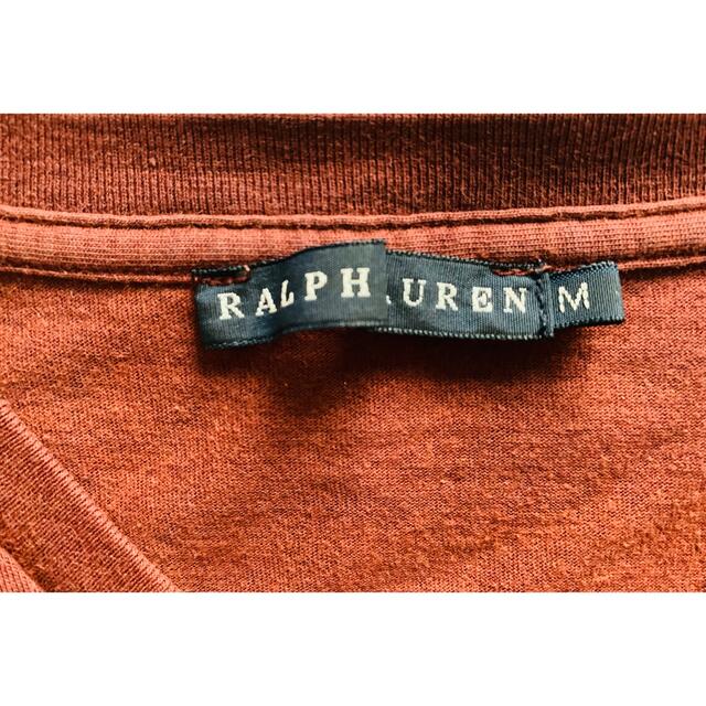 POLO RALPH LAUREN(ポロラルフローレン)のポロ　ラルフローレン　Tシャツ　カットソー　トップス　ブラウン　人気　完売 レディースのトップス(Tシャツ(半袖/袖なし))の商品写真