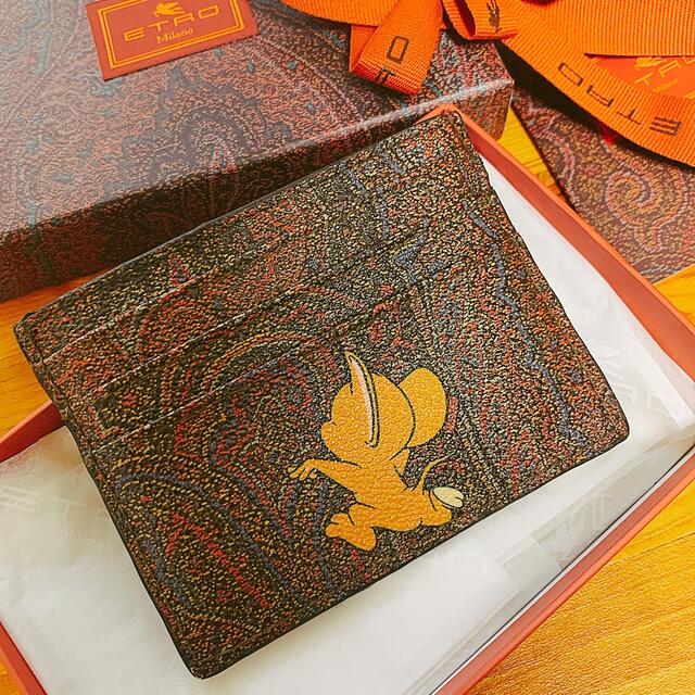 ETRO エトロ トムとジェリーコラボ カードケース お洒落 vivacf.net