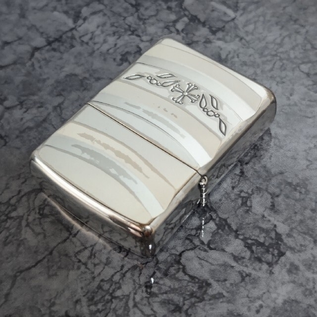 ZIPPO(ジッポー)のZIPPO Deep Digging Cross Armor2003年製 廃盤品 メンズのファッション小物(タバコグッズ)の商品写真