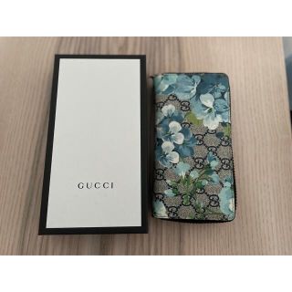 グッチ(Gucci)のグッチgucci 長財布花柄　ブルームス(長財布)