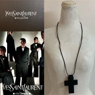 サンローラン(Saint Laurent)のSAINT LAURENT 2002s トムフォード期 クロスネックレス 男女(ネックレス)