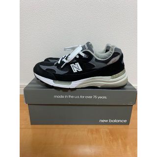 ニューバランス(New Balance)のNEW BALANCE M992EB "BLACK/GREY" 26.5cm(スニーカー)