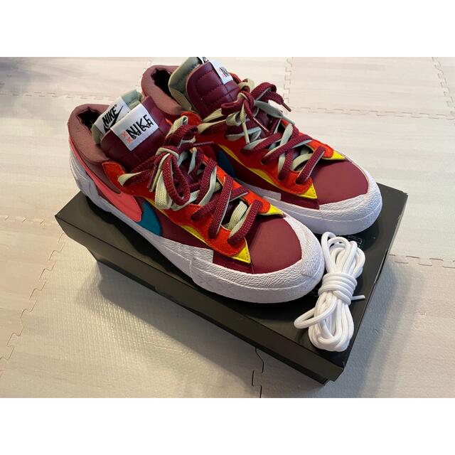 KAWS × sacai ×Nike Blazer Low "Team Red"