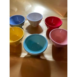 アンソロポロジー(Anthropologie)の新品Mini Latte Bowls Set of6ミニラテボウル6色セット(食器)