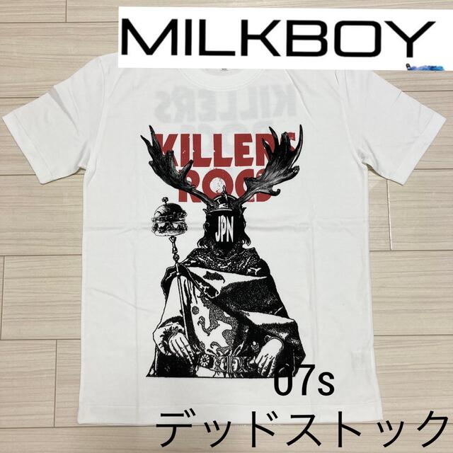 MILKBOY(ミルクボーイ)の限定品 デッドストック◆MILKBOY◆きらきらアフロ KILLERS Tシャツ メンズのトップス(Tシャツ/カットソー(半袖/袖なし))の商品写真