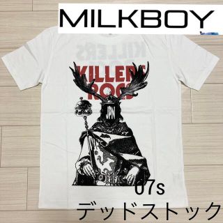 ミルクボーイ(MILKBOY)の限定品 デッドストック◆MILKBOY◆きらきらアフロ KILLERS Tシャツ(Tシャツ/カットソー(半袖/袖なし))