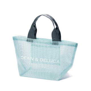 ディーンアンドデルーカ(DEAN & DELUCA)のDEAN&DELUCA   メッシュトートバッグ  ミントブルー Sサイズ(トートバッグ)