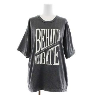 アザー(other)のハチイチブランカ ＋81BRANCA 22SS Tシャツ カットソー F グレー(Tシャツ(半袖/袖なし))