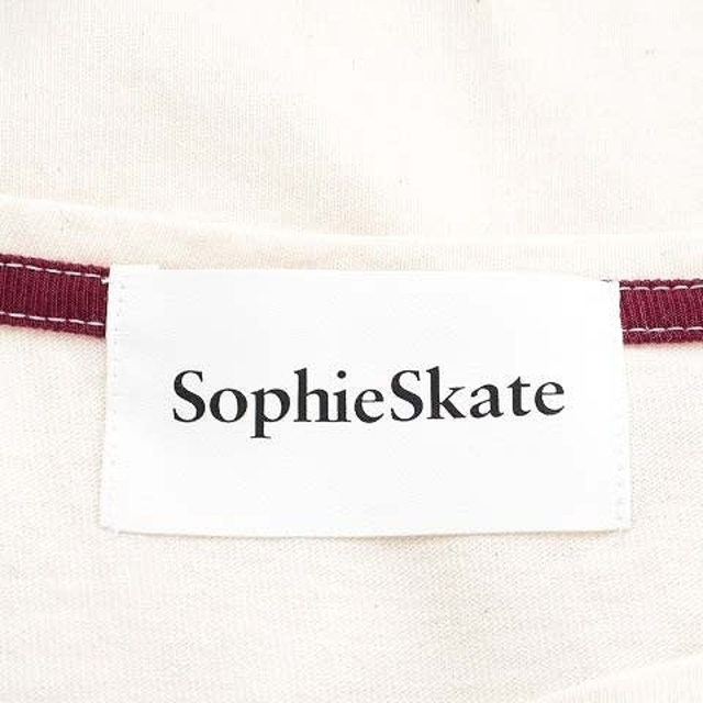Spick & Span(スピックアンドスパン)のスピック&スパン Sophie Skate 21AW ボートネックカラーボーダー レディースのトップス(カットソー(長袖/七分))の商品写真