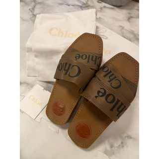 クロエ(Chloe)の⭐︎美品⭐︎ Chloe クロエ ウッディ　WOODY フラットサンダル 37(サンダル)