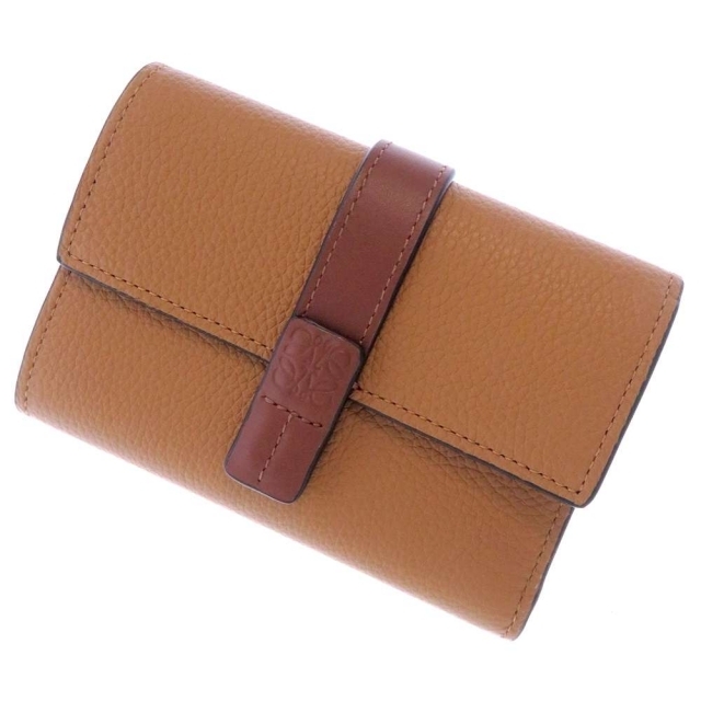 値下げ】 LOEWE - ロエベ 三つ折り財布 バーティカル ウォレット