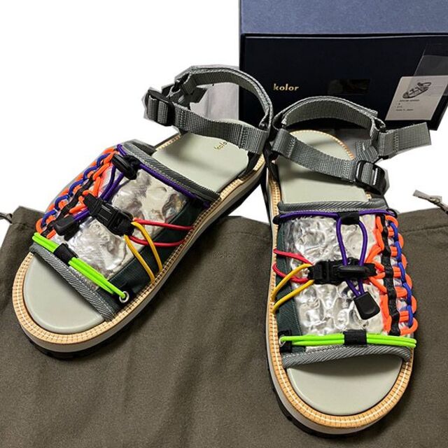 kolor 20SS アンクルストラップ サンダル 27.5 - 通販 - gofukuyasan.com