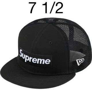 シュプリーム(Supreme)のSupreme Newera Box Logo Mesh 1/2 キャップ(キャップ)