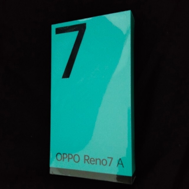 【新品未開封】OPPO Reno7A スマホ/家電/カメラのスマートフォン/携帯電話(スマートフォン本体)の商品写真