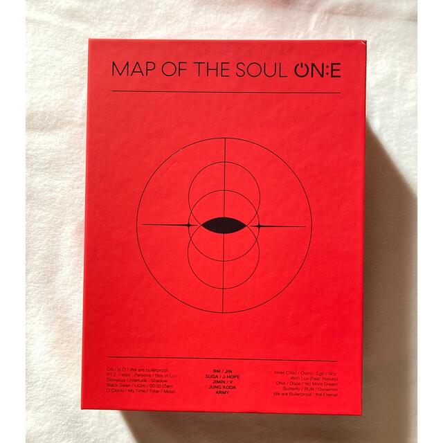 BTS MAP OF THE SOUL ON:E DVD