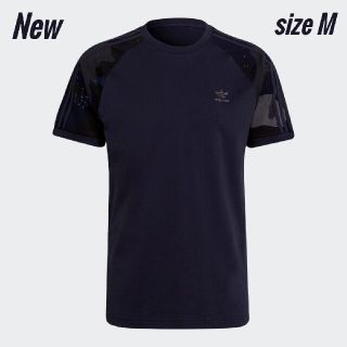 アディダス(adidas)の新品 M adidas originals Tシャツ  濃紫 カモフラ(Tシャツ/カットソー(半袖/袖なし))