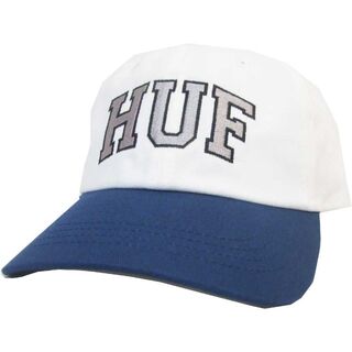 ハフ(HUF)の新品（HUF)Draft Curved VisorベースボールキャップWH/BU(キャップ)
