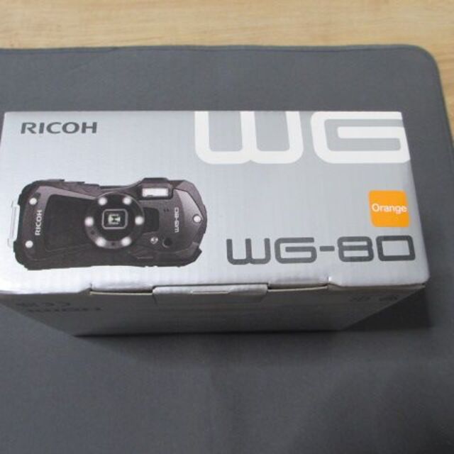 ﾘｺｰ(RICOH) ﾃﾞｼﾞﾀﾙｶﾒﾗ RICOH WG-80 [ｵﾚﾝｼﾞ]の通販 by たむたむ ラクマ