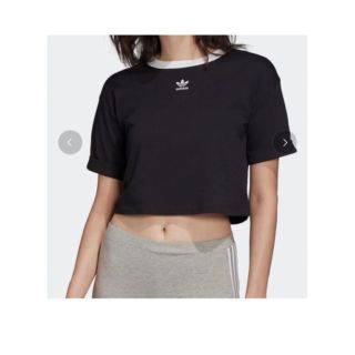 アディダス(adidas)のadidas originals クロップドトップス(Tシャツ(半袖/袖なし))