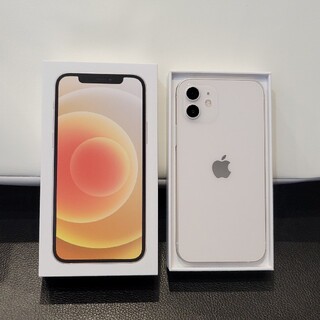 アイフォーン(iPhone)のiphone12 ホワイト(スマートフォン本体)