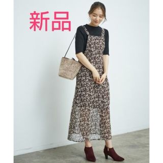 ロペピクニック(Rope' Picnic)の新品　Rope Picnic　ロングワンピース　Ｍサイズ(ロングワンピース/マキシワンピース)