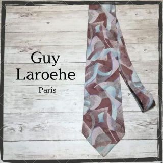 ギラロッシュ(Guy Laroche)のGuy Laroche Paris ギラロッシュ ネクタイ アート柄 シルク(ネクタイ)