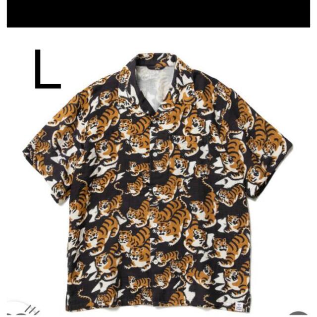 HUMAN MADE TIGER GAUZE ALOHA SHIRT