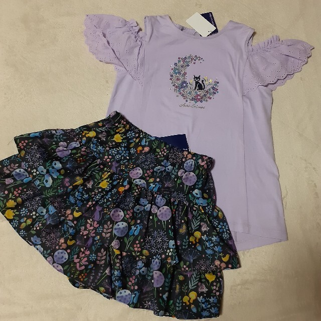 ANNA SUI mini(アナスイミニ)の【新品】　アナスイミニ　ソックス　Tシャツ　キュロット キッズ/ベビー/マタニティのこども用ファッション小物(靴下/タイツ)の商品写真