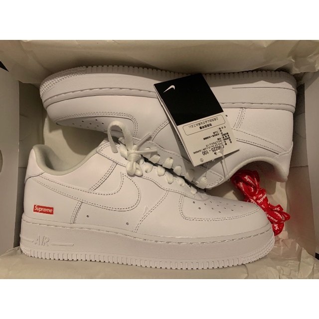 本物 supreme nike air force 1 low