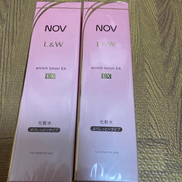 NOV(ノブ)のノブ　L＆W エンリッチローションEX よりしっとりタイプ×2個セット コスメ/美容のスキンケア/基礎化粧品(化粧水/ローション)の商品写真
