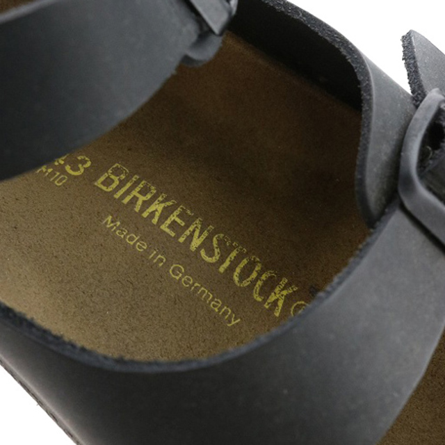 BIRKENSTOCK(ビルケンシュトック)のビルケンシュトック アテネ athen サンダル レザー 43 28cm 黒 メンズの靴/シューズ(サンダル)の商品写真