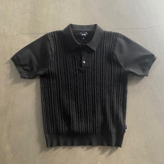 20ss Stussy cable knit polo shirts | thestyledhouse.com.au