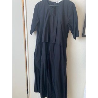 ザラ(ZARA)のZARA 黒ワンピース(ロングワンピース/マキシワンピース)