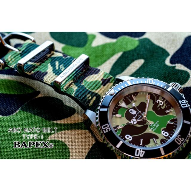 [Bape完売]TYPE1 BAPEX 自動巻き APE カモフラ