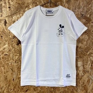 ディズニー(Disney)のSURF MICKEY KAMAKURA LIMITED Tシャツ M ホワイト(Tシャツ(半袖/袖なし))