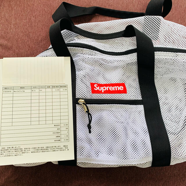 Supreme ﾒｯｼｭﾀﾞｯﾌﾙﾊﾞｯｸ Box Logo 2