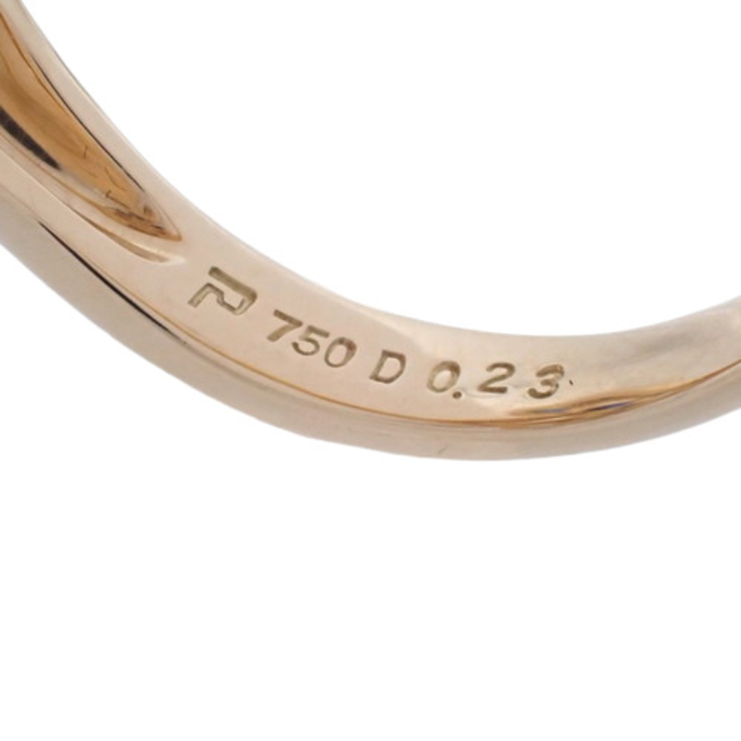 POLA(ポーラ)のポーラリング・指輪 K18イエローゴールド YG 750 ゴールド金 ブルー青 40802028163 レディースのアクセサリー(リング(指輪))の商品写真