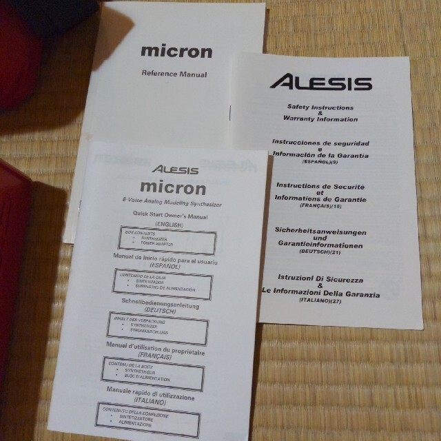 ALESIS micron 楽器のDTM/DAW(MIDIコントローラー)の商品写真