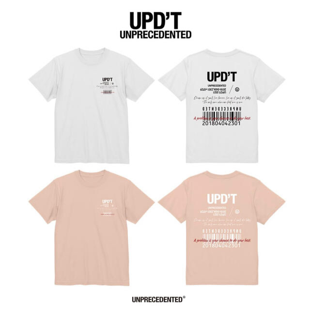 UPD'T Barcode T-shirt武尊