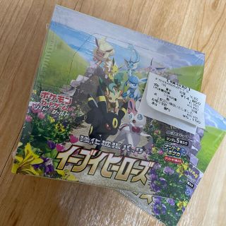 ポケモン(ポケモン)の【新品未使用】ポケモンカード イーブイヒーローズ　シュリンク付き(Box/デッキ/パック)