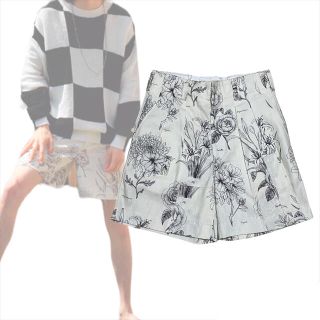 コモリ(COMOLI)の新品】MASU GRUNGE BOTANICAL SHORTS パンツ マス(ショートパンツ)