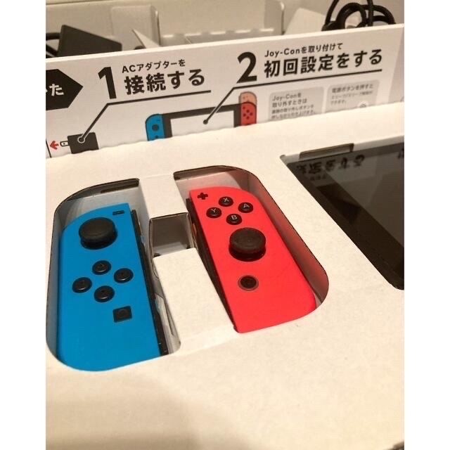 Nintendo Switch Joy-Con (L) ネオンブルー/ (R)