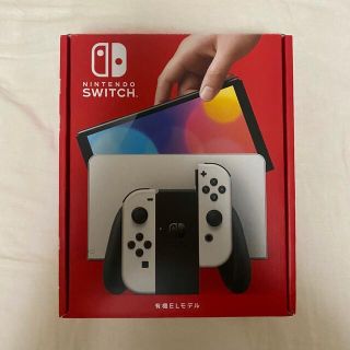 Nintendo Switch - Nintendo switch 有機ELモデル ホワイト 美品の