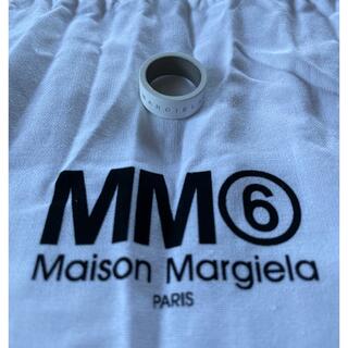 マルタンマルジェラ(Maison Martin Margiela)の22SS新品3 メゾン マルジェラ MM6 ペイント ブランドロゴ 6 リング(リング(指輪))