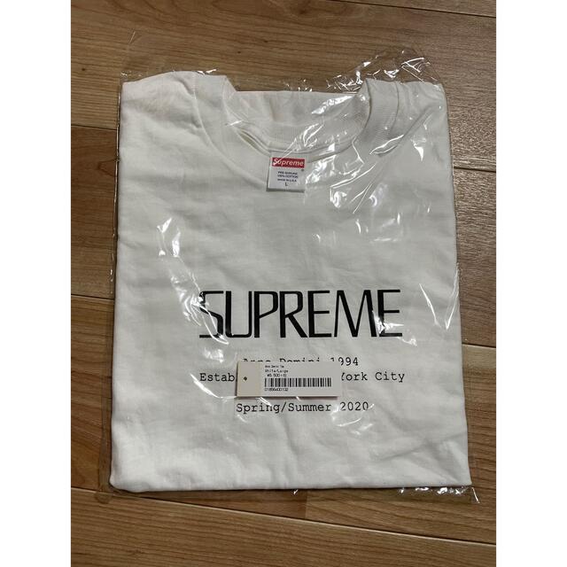 supreme 20ss anno domini tee M 白