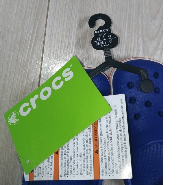 crocs(クロックス)の新品　Crocsクロックバンド クロッグ キッズ 14.5cm キッズ/ベビー/マタニティのキッズ靴/シューズ(15cm~)(サンダル)の商品写真