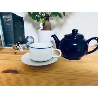 アフタヌーンティーリビング(Afternoon Tea LIVING)の青と白のティーセット(テーブル用品)