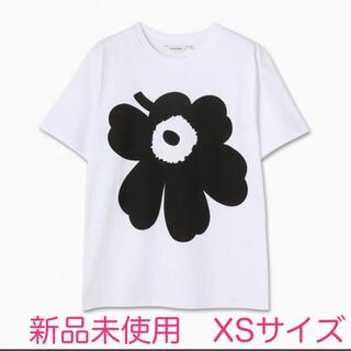 マリメッコ(marimekko)のマリメッコ　ウニッコ　Tシャツ　XSサイズ　半袖　花柄　北欧(Tシャツ(半袖/袖なし))