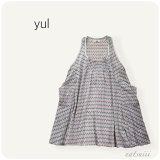 チャイハネ(チャイハネ)のyul アミナコレクション . エスニック 総柄 フレア ワンピース(ひざ丈ワンピース)