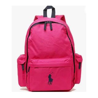 ポロラルフローレン(POLO RALPH LAUREN)の新品未使用品★ポロラルフローレン★リュック★ビッグポニー★ピンク★鞄★バッグ(リュックサック)